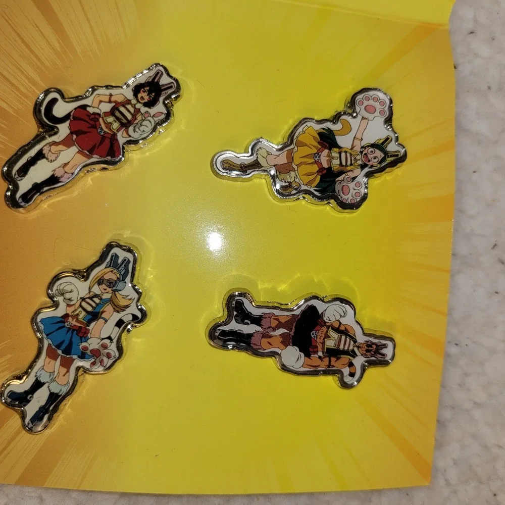 My Hero Academia Wild Wild Pussycats Enamel Pin Set (4) Katsuki‎ Meow Ver...